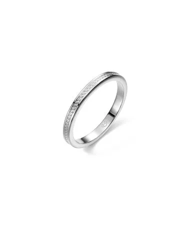 Kalevala Ikiaikainen valkokultasormus 541000110