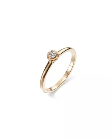 Kalevala Valittu timanttisormus, keltakulta 0.06 ct  141000001D-10