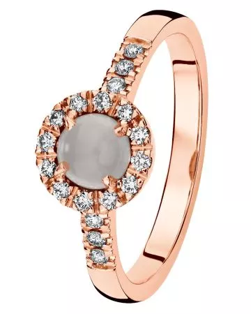 Kohinoor Luna -timanttisormus 033-401P-18