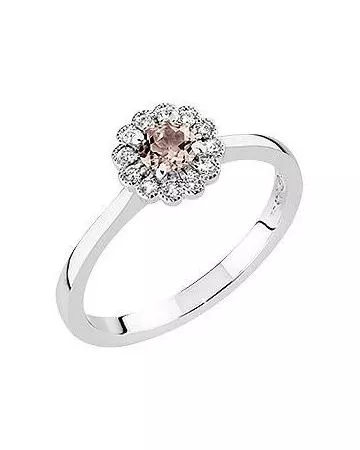 Sandberg Kukkaniitty -sormus M-882w-morganiitti-rose-1