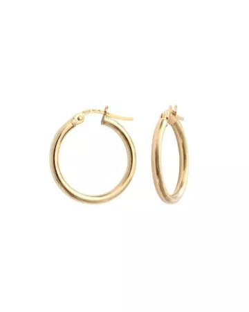 Kultaiset rengaskorvakorut 15OBC283/99 9K