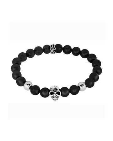 Teräsrannekoru, akaatti L047102B