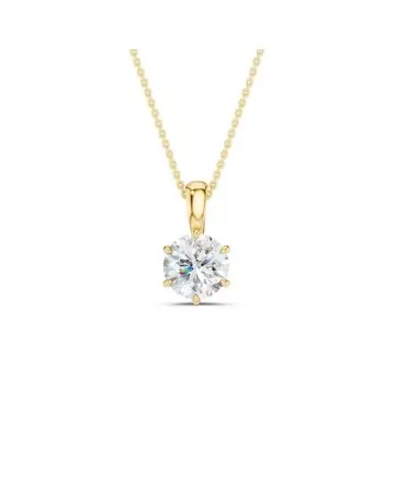 Brilliant Star riipus, laboratoriotimantti PS05955 YG