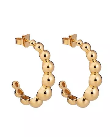Lumoava Bonbon Earrings, gold-plated L64252400000