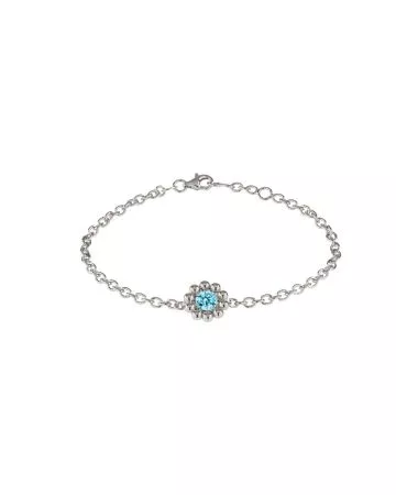 Lumoava Daisy rannekoru, vaaleansininen L53228140000