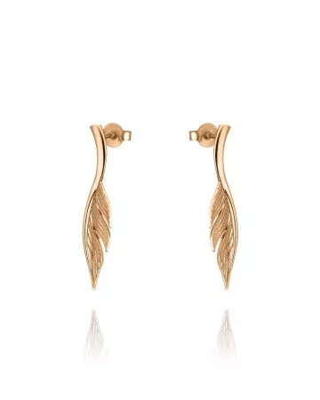 Lumoava Höyhen -korvakorut L74208000000-1