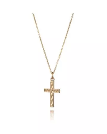 Lumoava Oiva ristikaulakoru 45cm 14K L70231600000