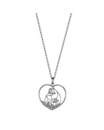 Lumoava x Moomin Rakkaus Sydän kaulakoru MO561620000
