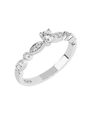 Sandberg Suvituuli -timanttisormus M-134w