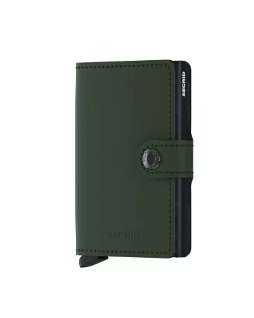 Secrid Miniwallet Matte Green-Black MM-GREEN-BLACK-1