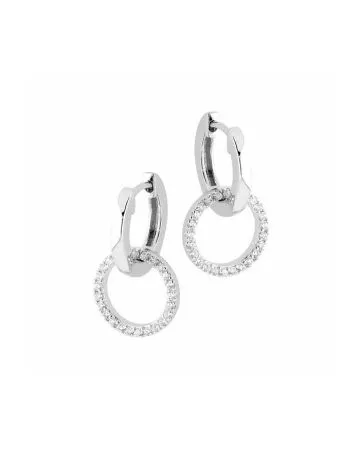 Hopeiset rengaskorvakorut  23,5 mm M051014-0002