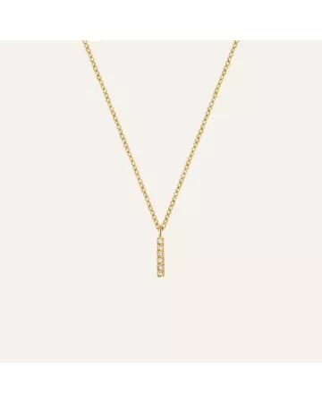 Mockberg Petite Stone Letter, I kaulakoru MB0079