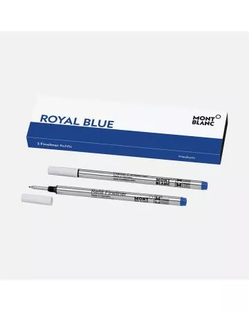 Montblanc Fineliner täyte, Medium Royal Blue / 2kpl MB128248-1