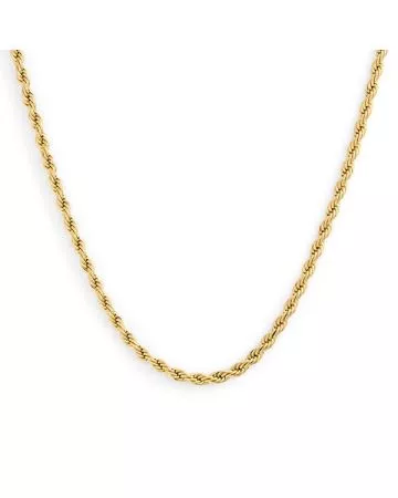 Mockberg Bold Rope Chain Gold kaulakoru