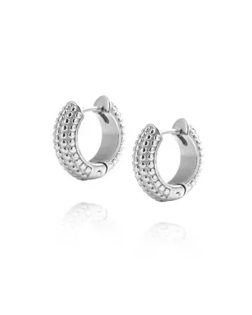 Mockberg Beaded Hoops Earrings MO298