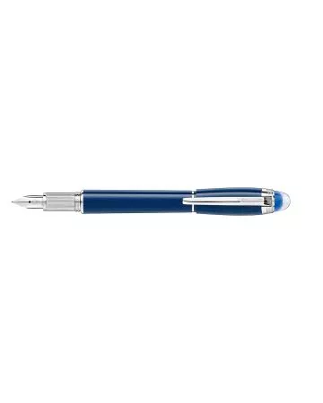 Montblanc StarWalker Blue Planet Precious Resin Fountain -kynä MB125289