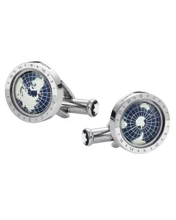 Montblanc 1858 Geosphere Blue kalvosinnapit MB126165