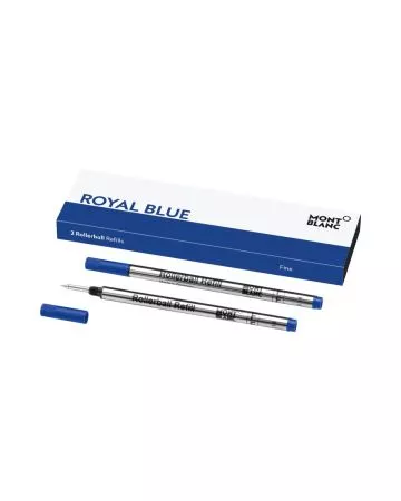 Montblanc Rollerball täyte, Royal Blue / 2kpl MB128232 -1
