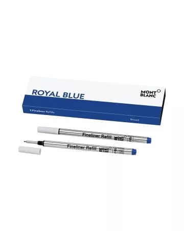 Montblanc Fineliner täyte, Broad Royal Blue / 2kpl MB128249-1