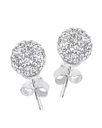 Hopeiset korvakorut, pallo N201001E,8M-CB-318