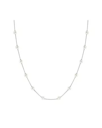 Hopeinen kaulakoru / helmet 50 cm NK123218S20INPRH