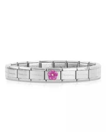 Nomination ranneke / vaaleanpunainen kukka 