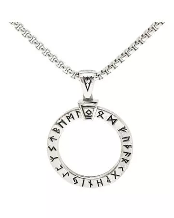 Northern Viking Jewelry Viisauden Pyörä By Johan Thorolf -kaulakoru 60 cm NVJRS081