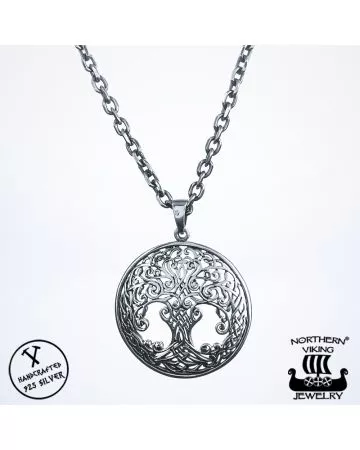 Northern Viking Jewelry Tree of Life -riipus NVJ-H-RS026