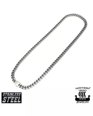 Northern Viking Jewelry Panssariketju 10 mm NVJKE016