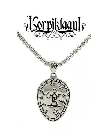 Northern Viking Jewelry Korpiklaani Shaman Drum -kaulakoru NVJRS063