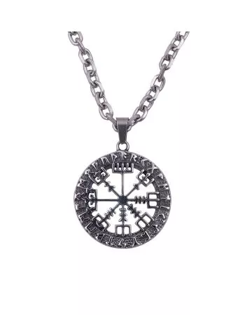 Northern Viking Jewelry Vegvisir kaulakoru NVJRS098