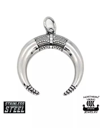 Northern Viking Jewelry Viking Horn kaulakoru 50 cm NVJRS133