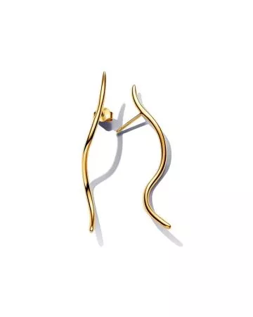 Pandora Organically Shaped Wire Stud korvakorut 263287C00-1