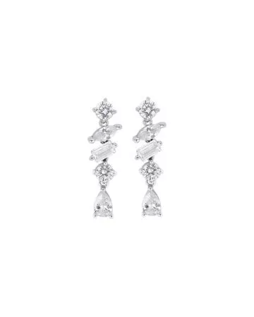 Hopeiset korvakorut ORZ00179-RH