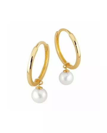 Kultaiset korvakorut 16 x 1,5 mm OT401089-PW