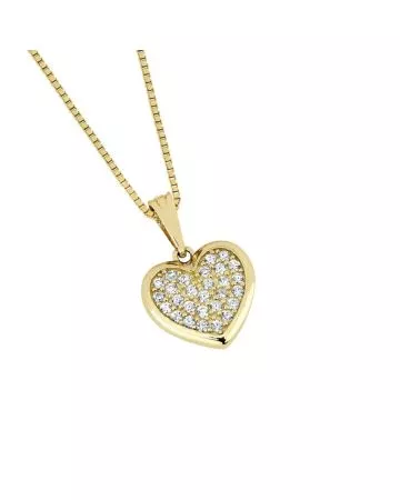 Kultainen riipus, sydän P17-4002-Y