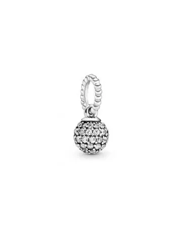Pandora Pave Ball -riipus 398690C01