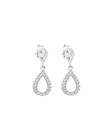 Silver Earrings PAR1010E-A-18-RH