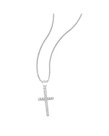 Silver Cross Necklace PPS1920