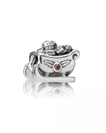 Pandora Santa's Sleigh Charm 790562GA