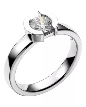 Schalins Rhen 0,40 ct, valkokulta