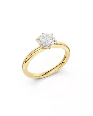 Brilliant Star Ring, Lab-Grown Diamond RS07709 YG