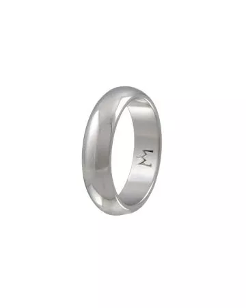 Ilkka Marttiini Agás -tynnyrisormus 5mm kiillotettu sileä S720