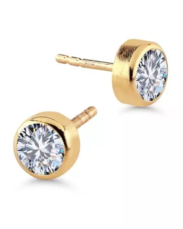 Kultaiset korvakorut 5 mm SA-0206/05Z