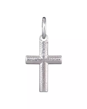 Saurum valkokultainen ristiriipus SA805100000-1