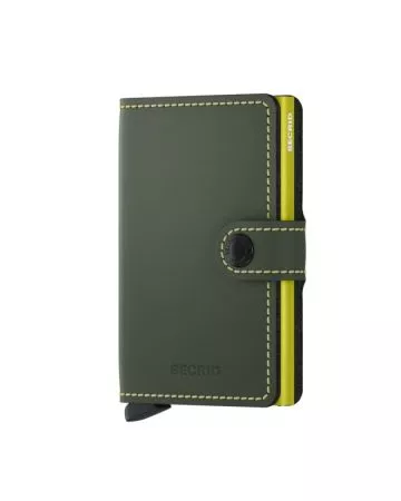 Secrid Miniwallet Matte Green Lime MM-GREEN-LIME