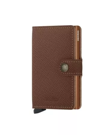 Secrid Miniwallet Saffiano Caramel MSA-CARAMEL