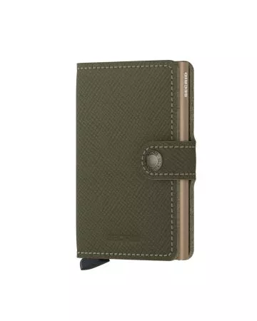 Secrid Miniwallet Saffiano Olive MSA-OLIVE