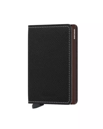 Secrid Slimwallet Saffiano Brown SSA-BROWN