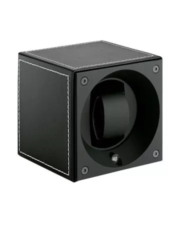 SwissKubik Masterbox Leather Black kellonpyöritin SK01.CV001